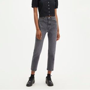 Levi’s Wedgie Straight Fit High Rise Jeans, Dark Gray 🖤